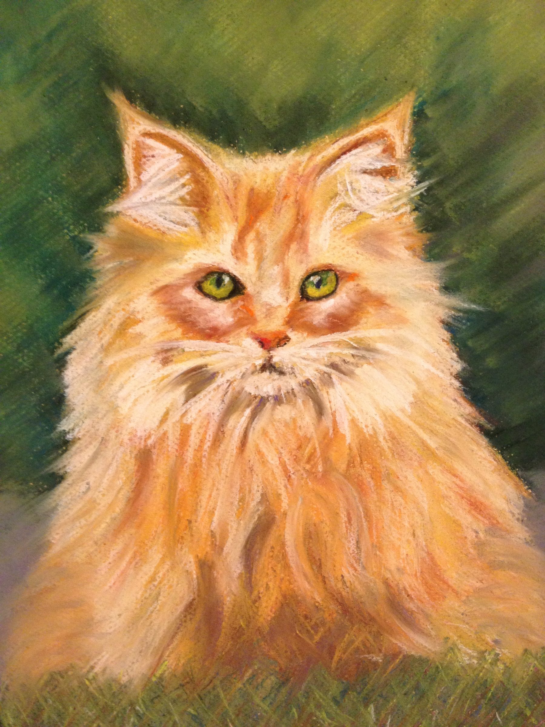 12"x18" Pastel on Canson Pastel Paper adapted from personal photograph