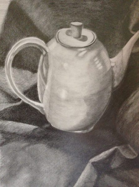 Pitcher & Fabric_Pencil_2014