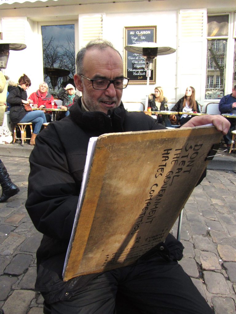 Getting My Caricature Done